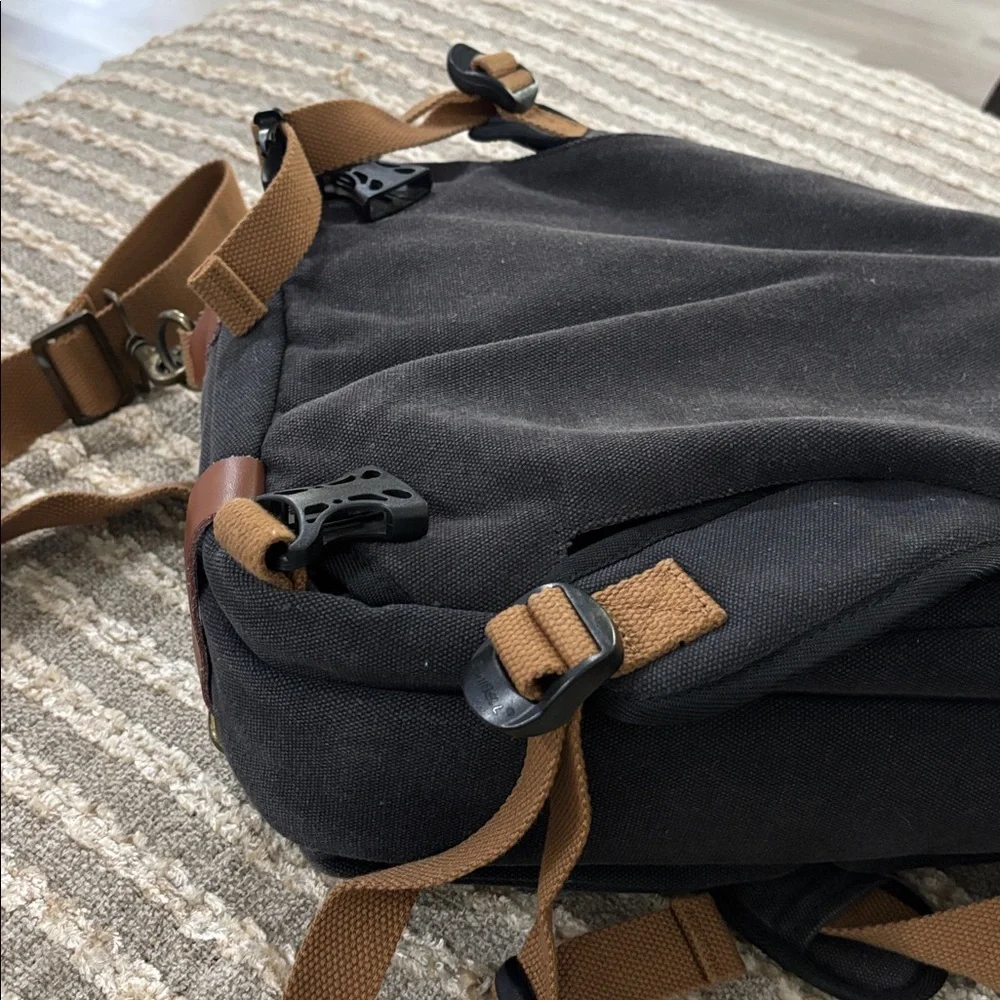 CoolBell Convertible Backpack Messenger Shoulder Bag Laptop Case Travel Carry-On